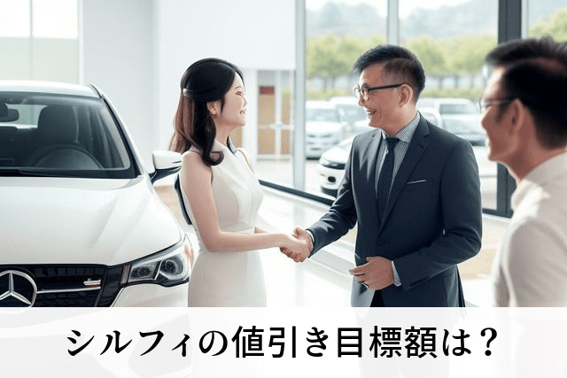 シルフィの値引き目標額は？
