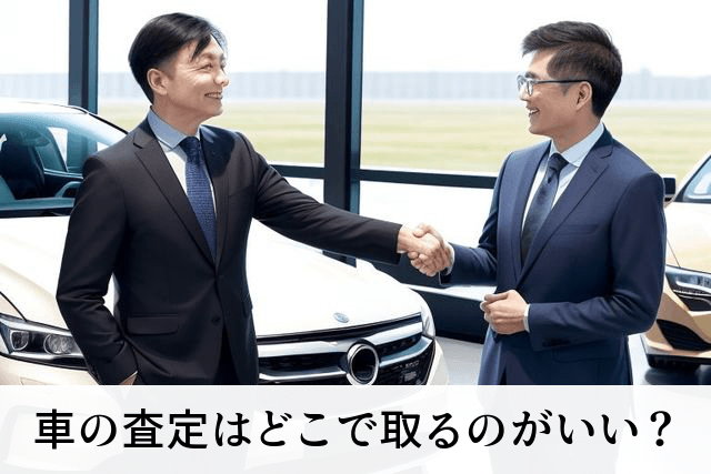 車の査定はどこで取るのがいい？