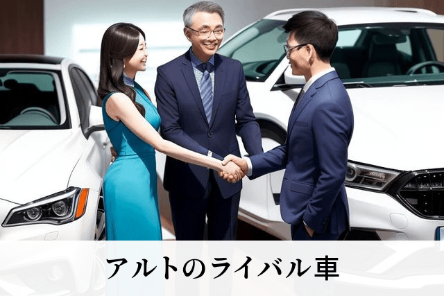 アルトのライバル車