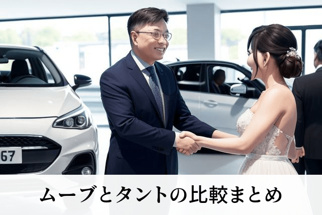 ムーブとタントの比較まとめ